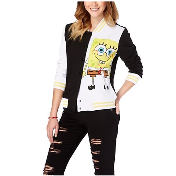 spongebob varsity jacket